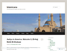 Tablet Screenshot of islamicana.com